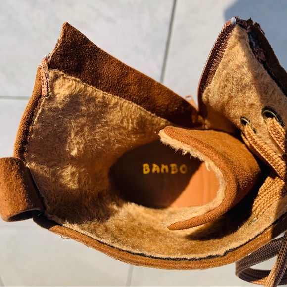 Bamboo Tractor Chunky Heel Platform Lace Up Boots - Picture 8 of 8